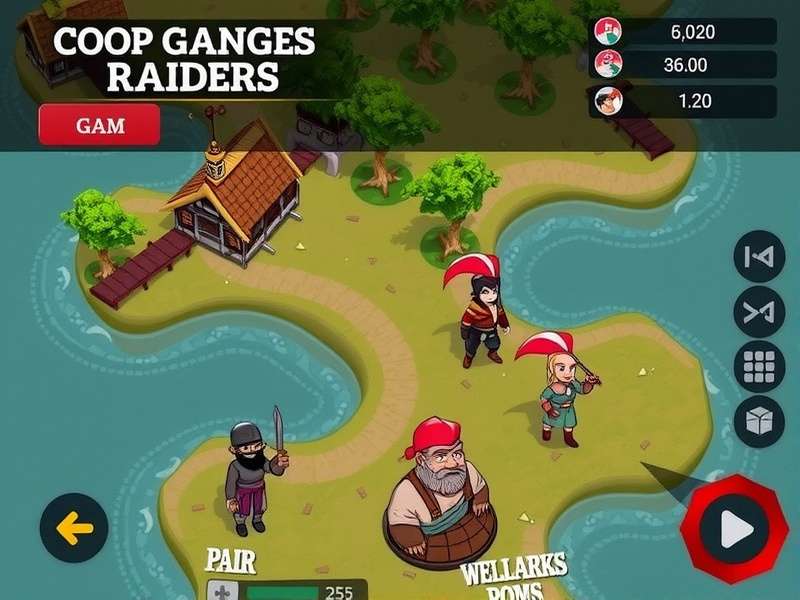 Coop Ganges Raiders Game Screenshot